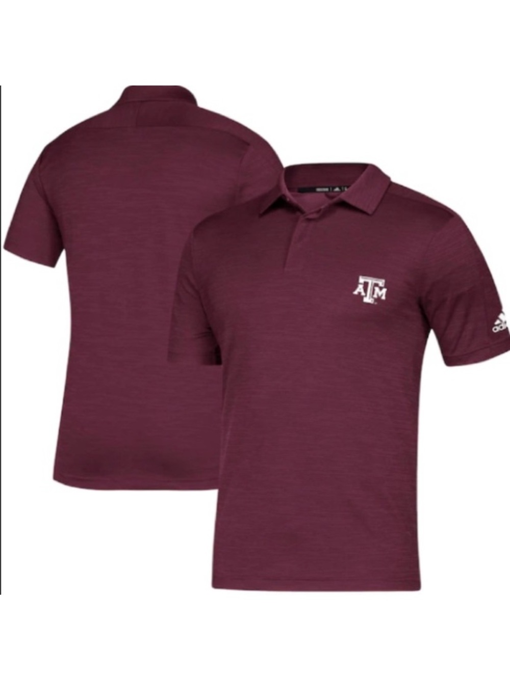 NWT ADIDAS GAMEMODE POLO Ncaa-Tam-7c4 Texas A&M Aggies